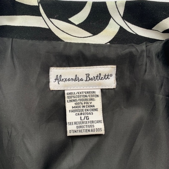 Alexandra Bartlett Black and White Jacket - Picture 3 of 5